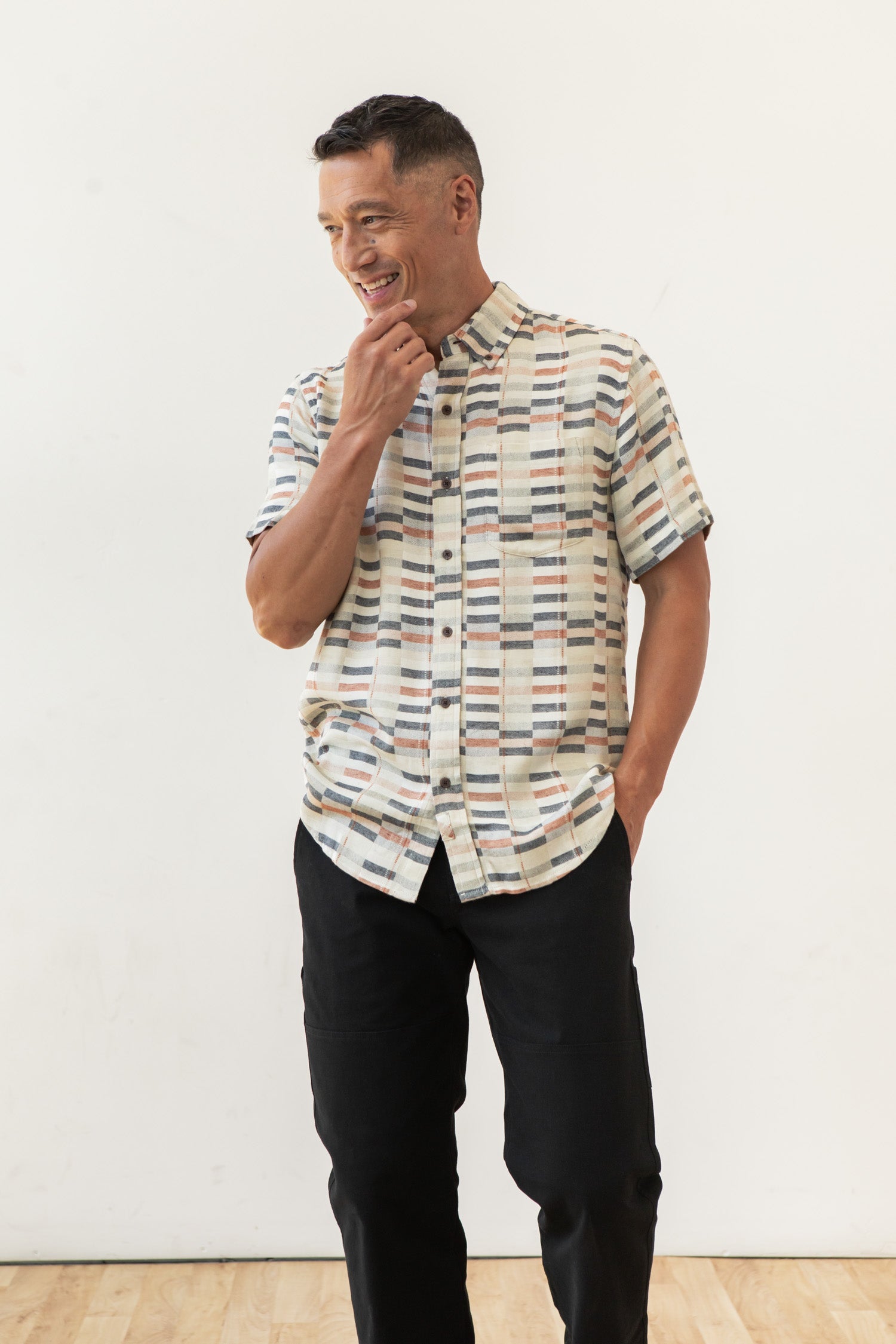 Jordan Slim Shirt / Broadway Stripe