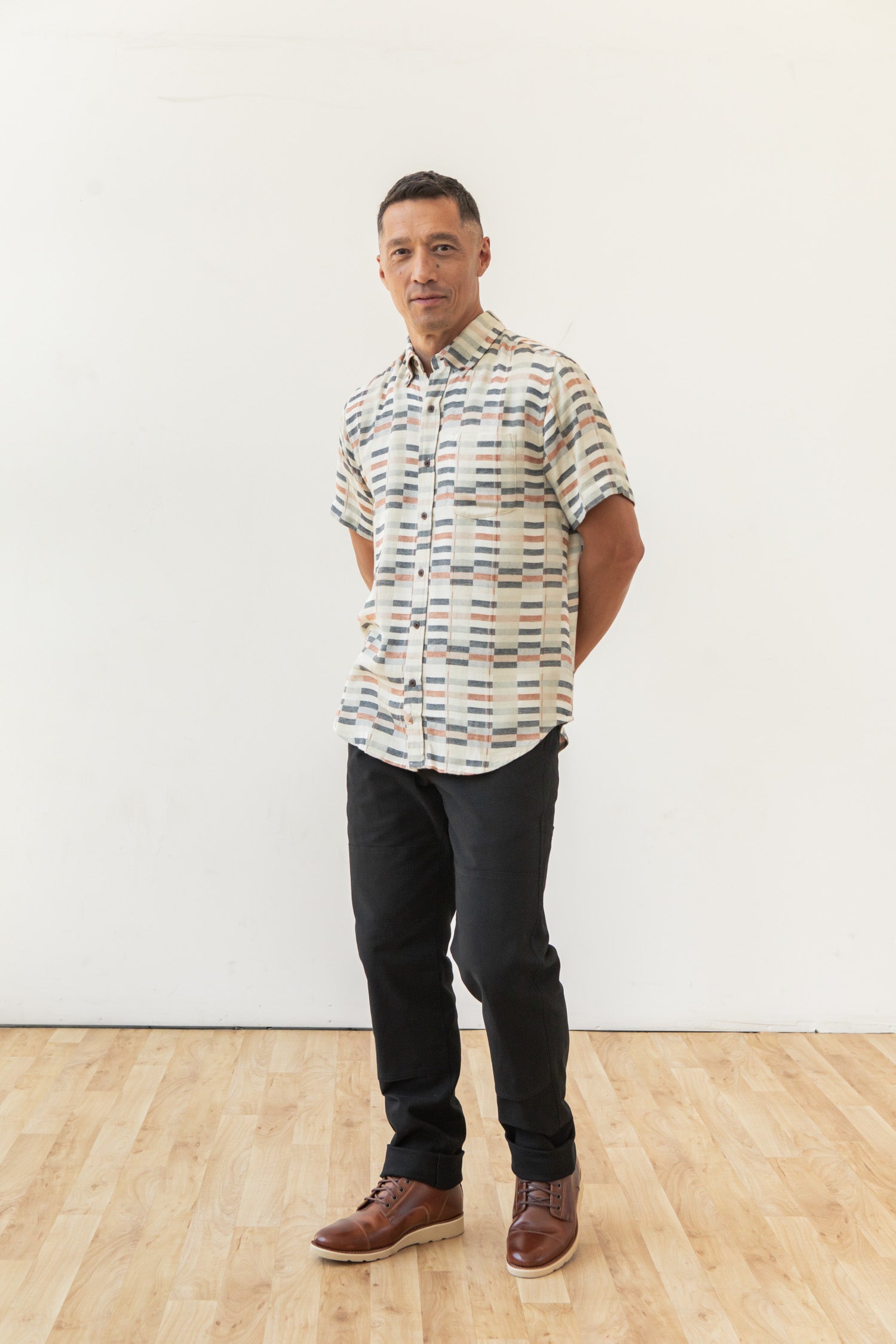 Jordan Slim Shirt / Broadway Stripe