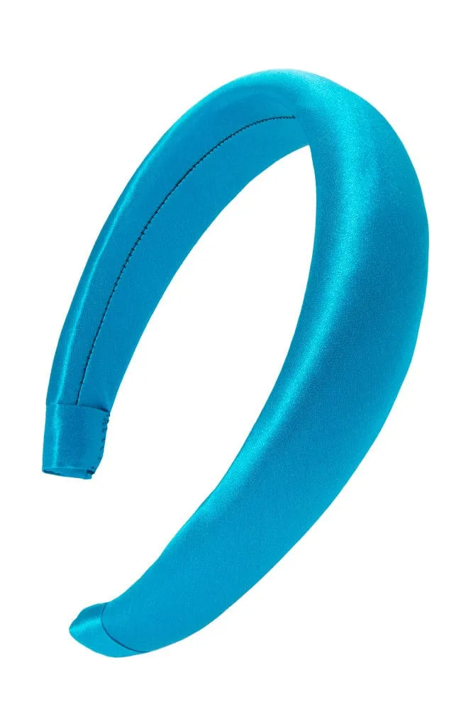 1 1/2" Padded Headband - Silk Charmeuse