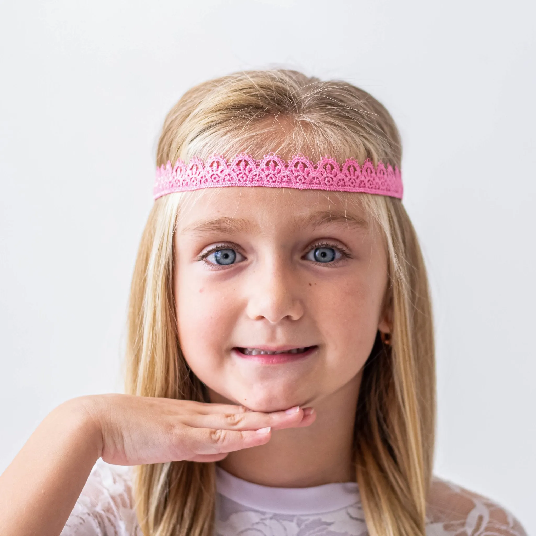 Adjustable No Slip Tiara Crown Headband