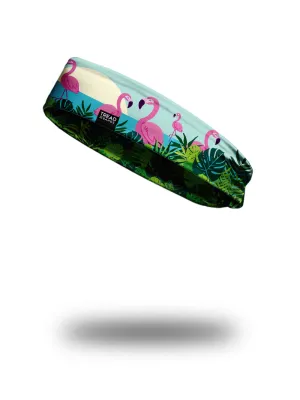 All-Season Contoured Headband - Flamingo Beach