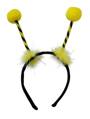 Bee Headband Antennas, Kid or Adult Costume Accessories