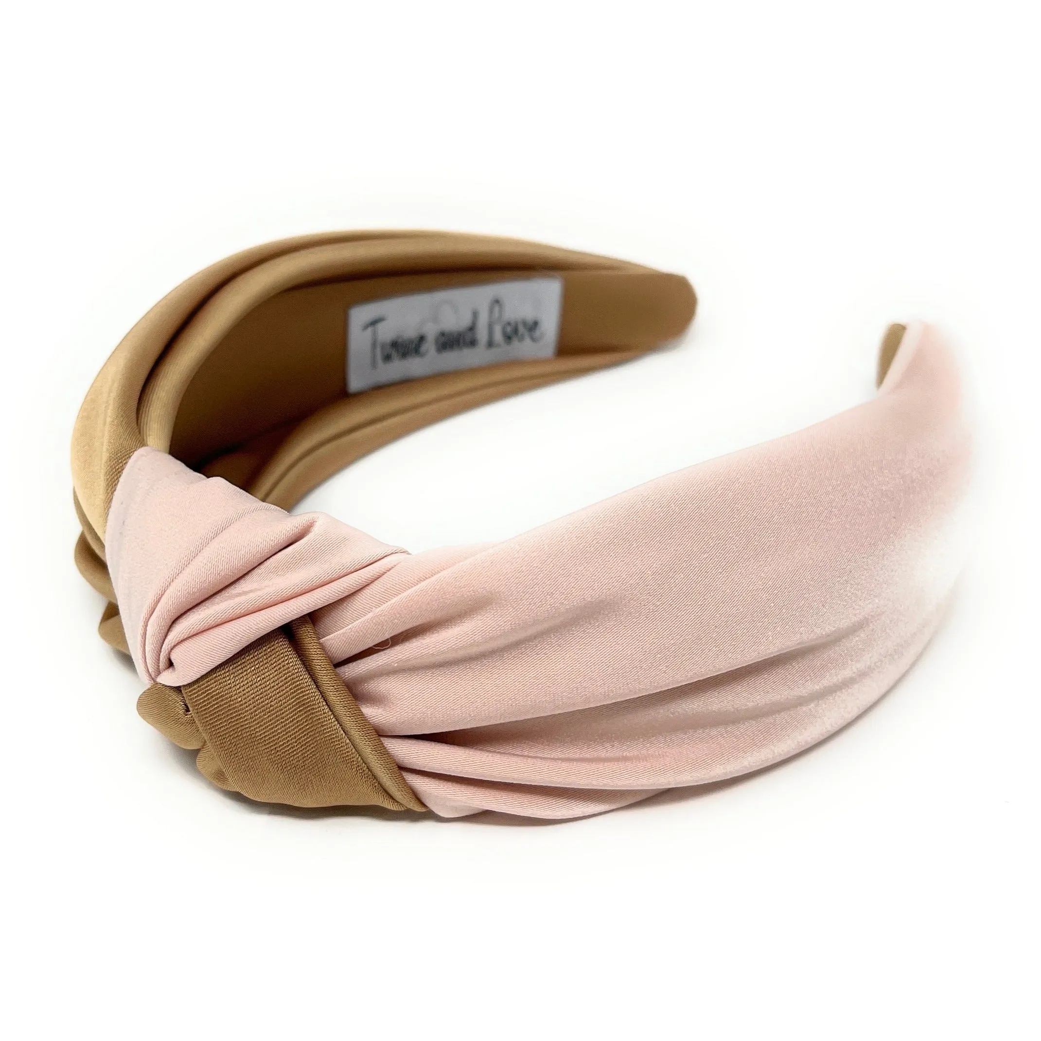 Beige Blush Top Knotted Headband