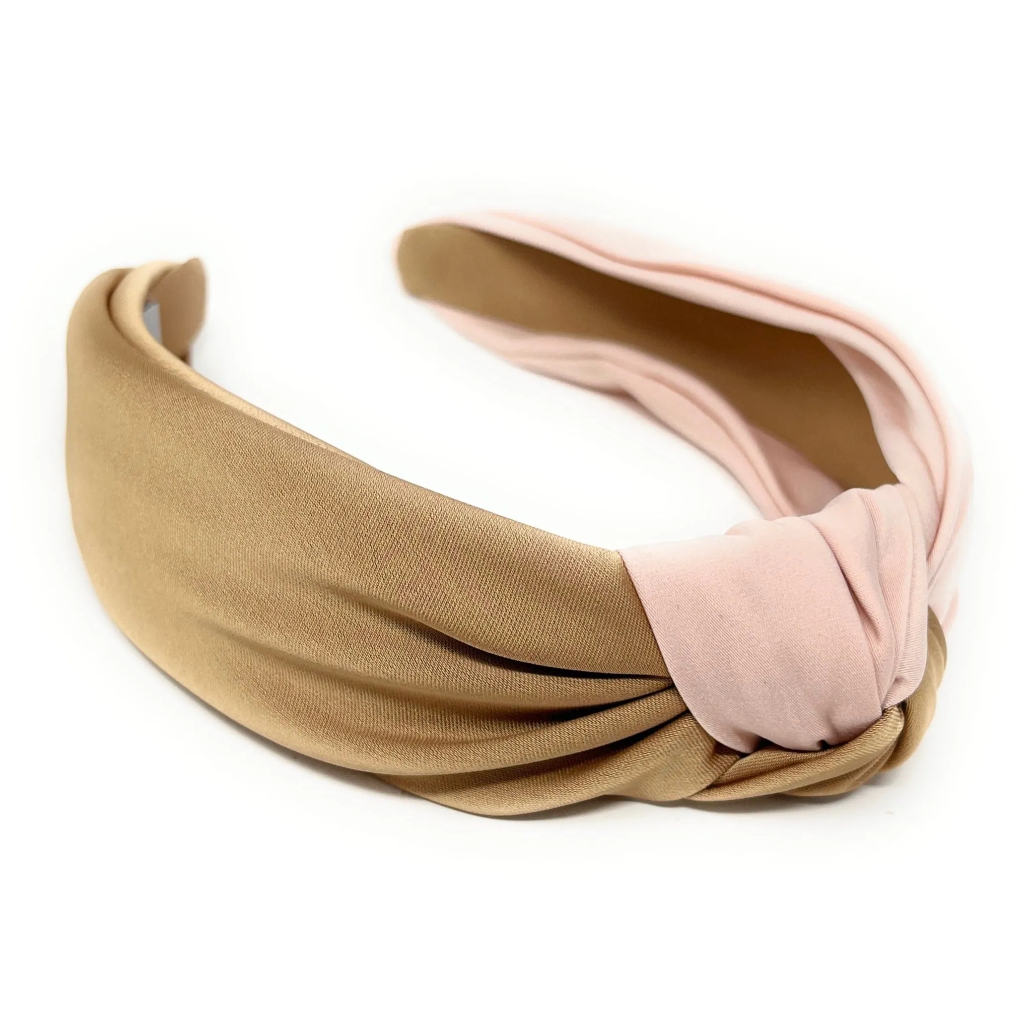 Beige Blush Top Knotted Headband