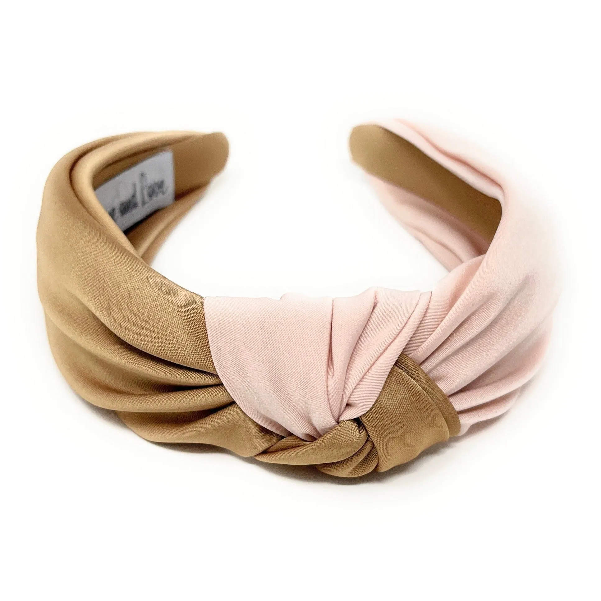 Beige Blush Top Knotted Headband