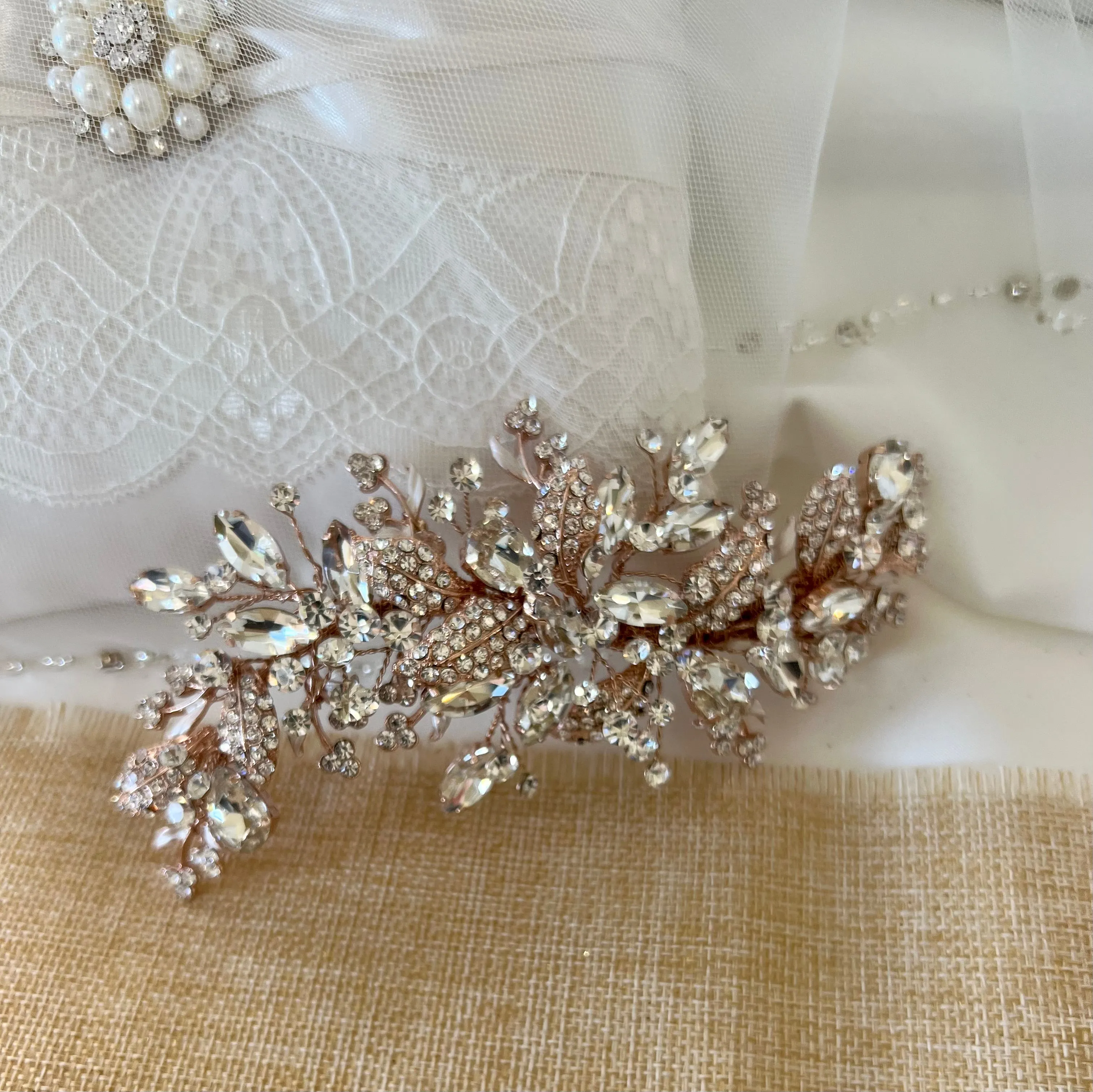 Bridal Hair Accessory, Brilliant Hair Pin for Bride, Headpiece for Bridesmaid