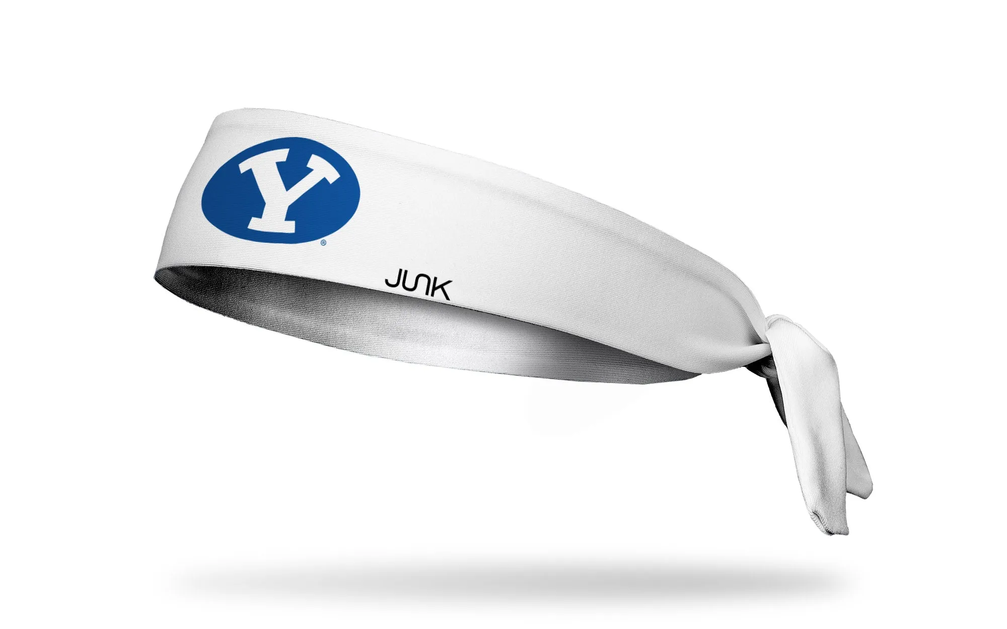 Brigham Young University: Y Logo White Tie Headband