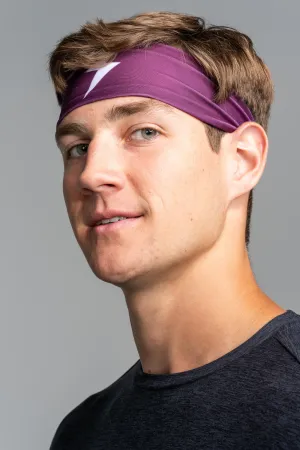 BRUCE BOLT Performance Headband - MAROON