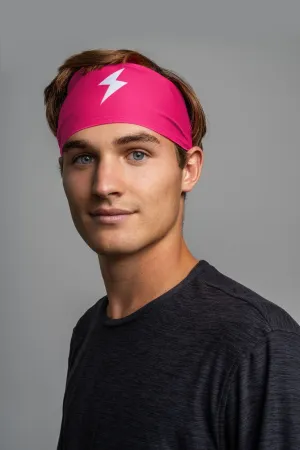 BRUCE BOLT Performance Headband - PINK