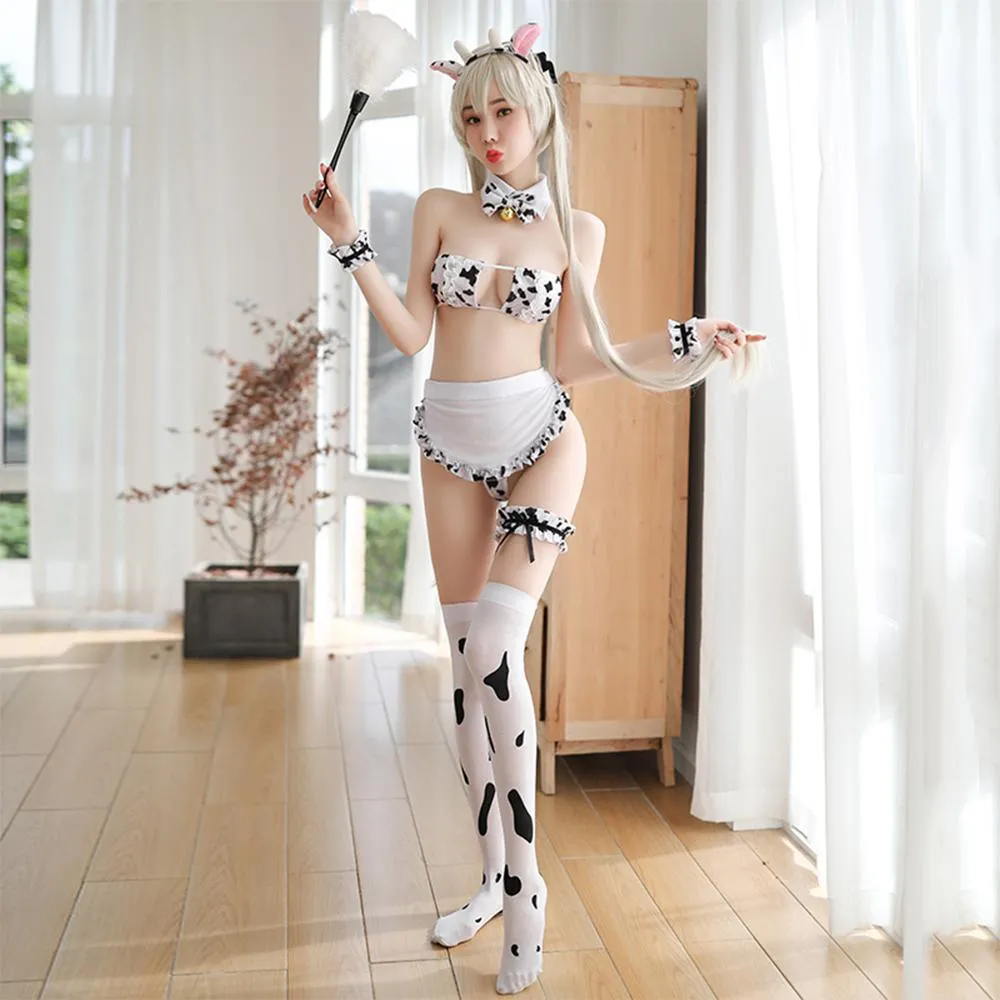 Day Dream - Moo Cow Costume Set (White)