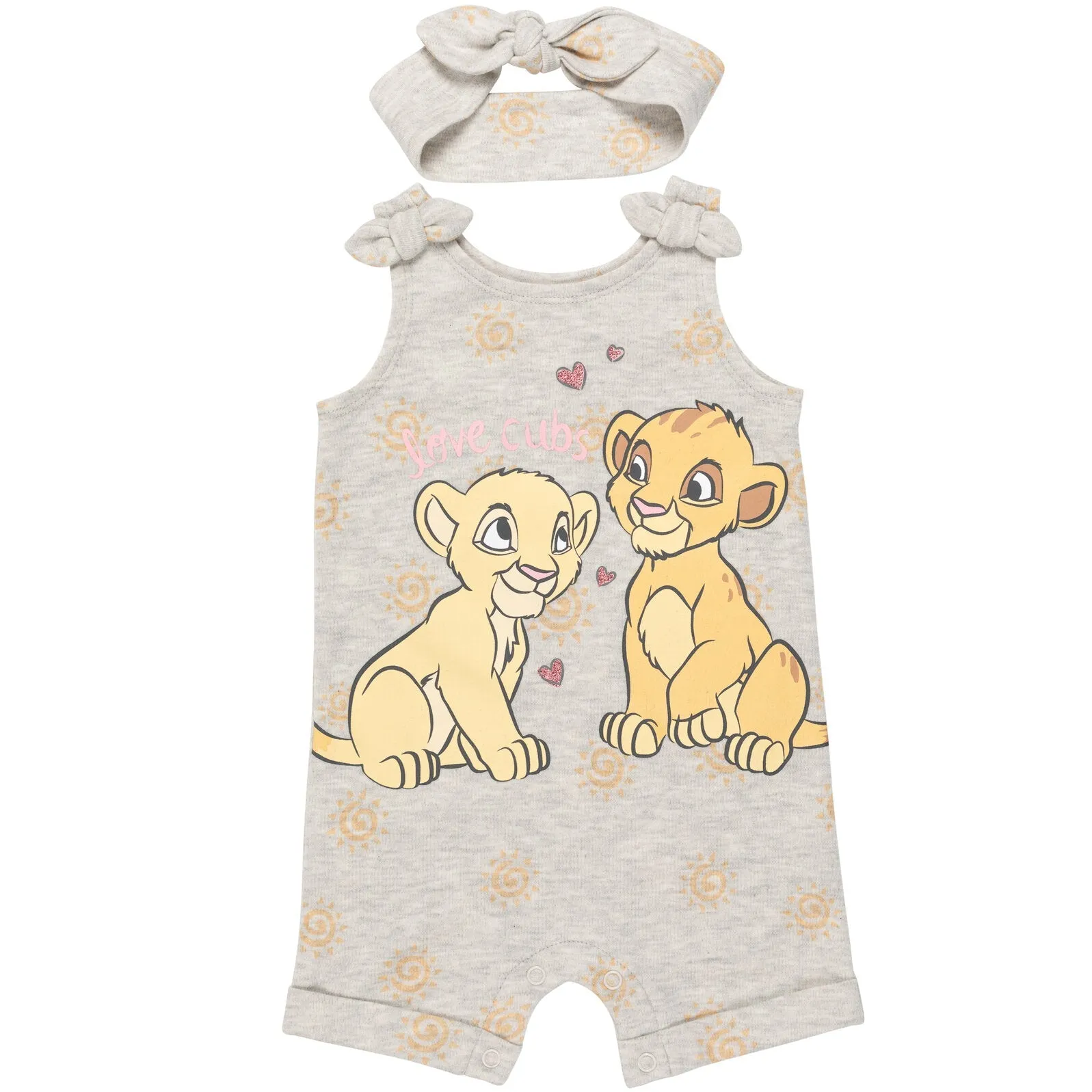 Disney Lion King Sleeveless Romper & Headband