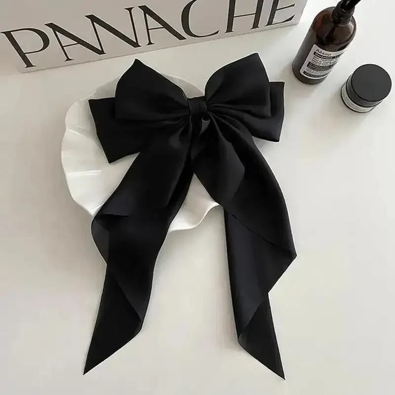 Elegant Bow Ribbon Hair Clip