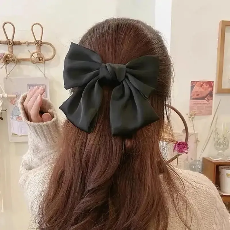 Elegant Bow Ribbon Hair Clip