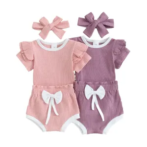 ELOISE Bowtie Ruffle Summer Outfit