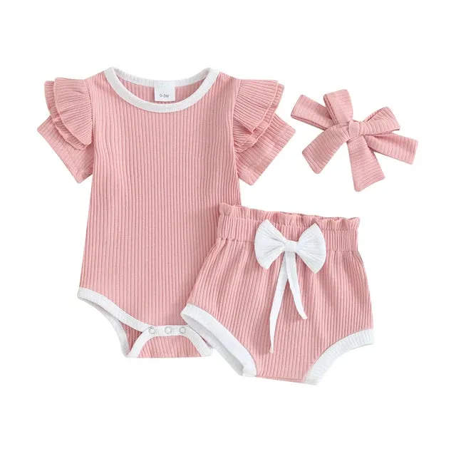 ELOISE Bowtie Ruffle Summer Outfit