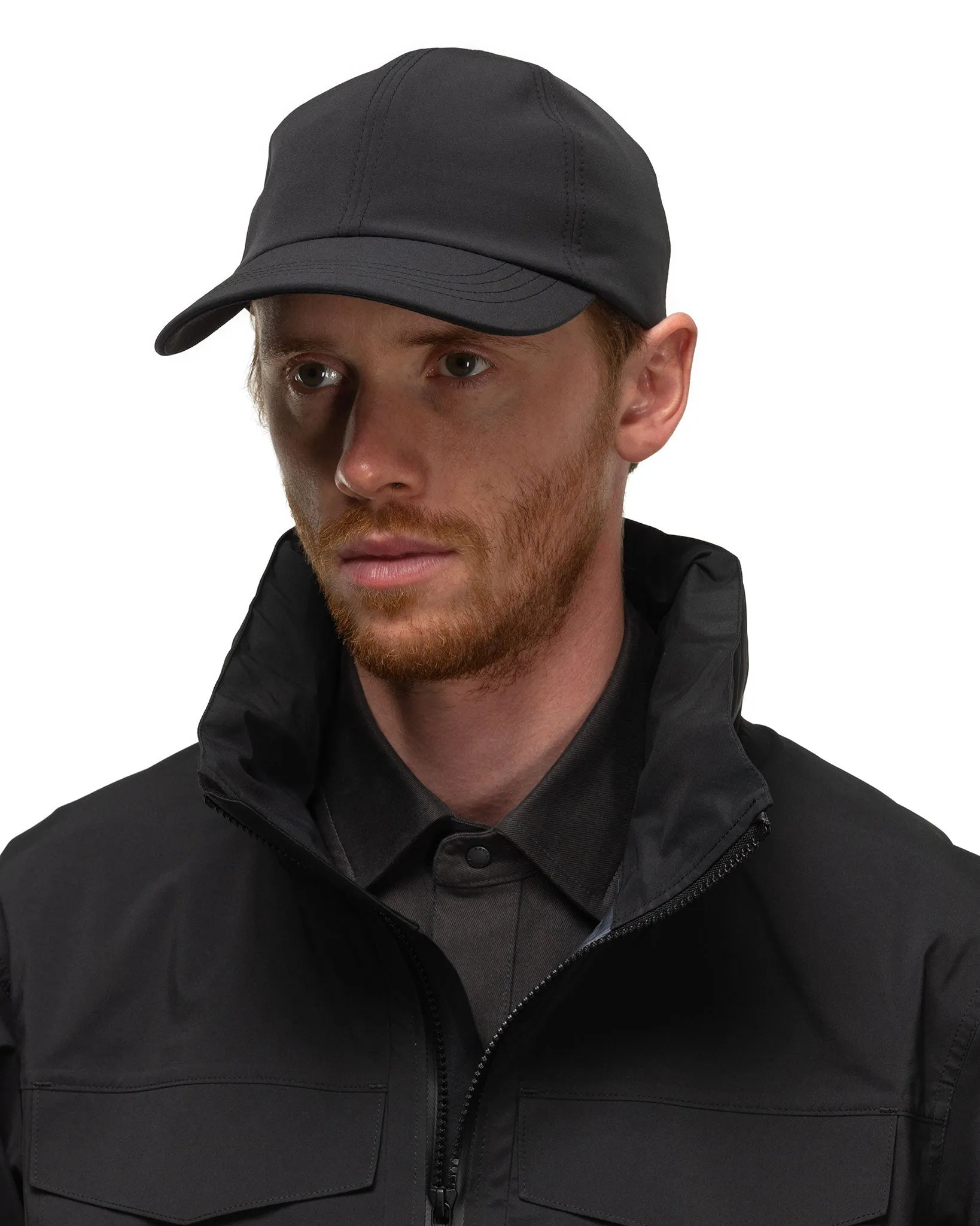 Field Cap - GORE-TEX WINDSTOPPER® 3L Nylon Black