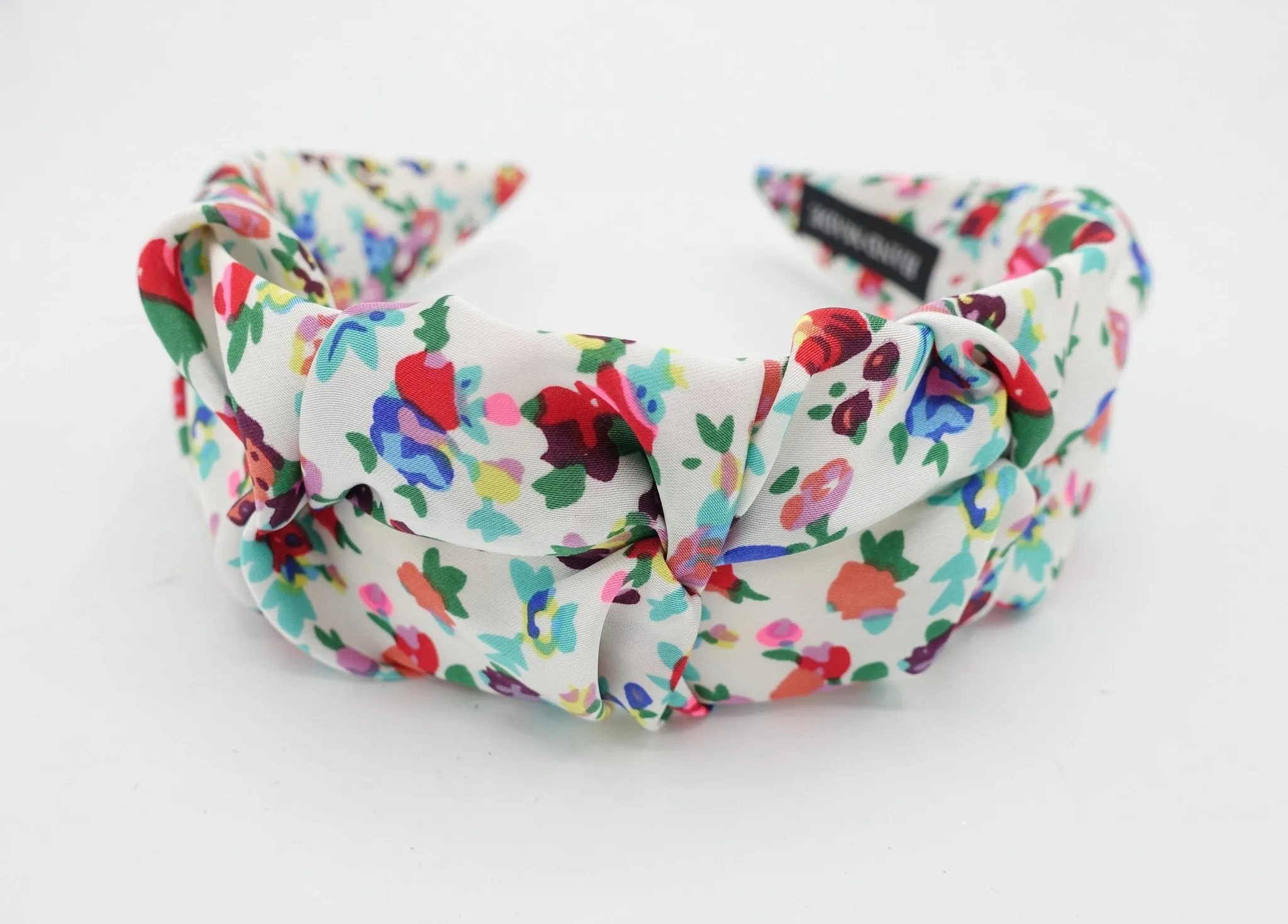 floral twist pleat headband cute hairband women hair accessory