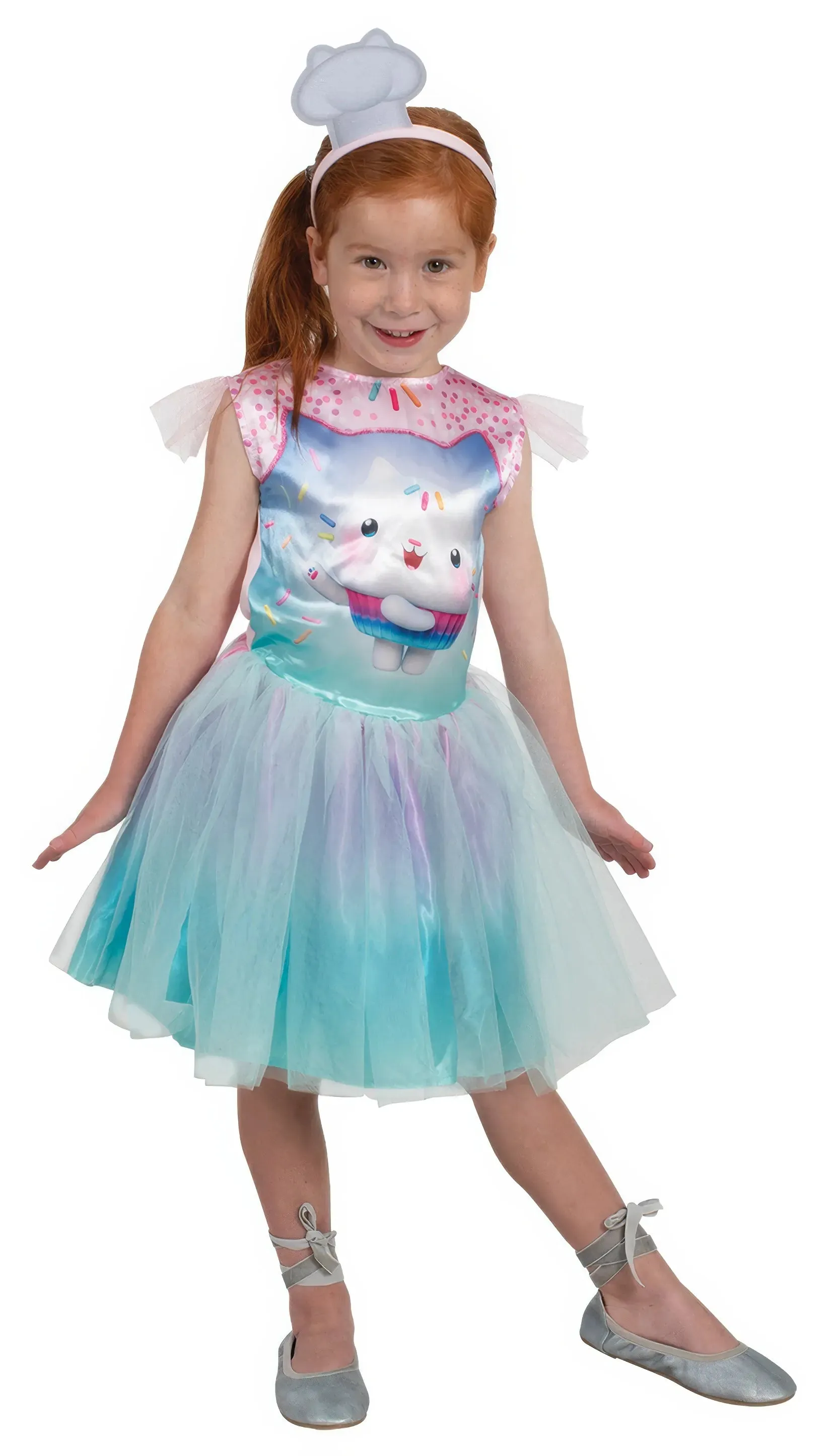 Gabby's Dollhouse Deluxe Costume - Cakey Cat Tutu Dress