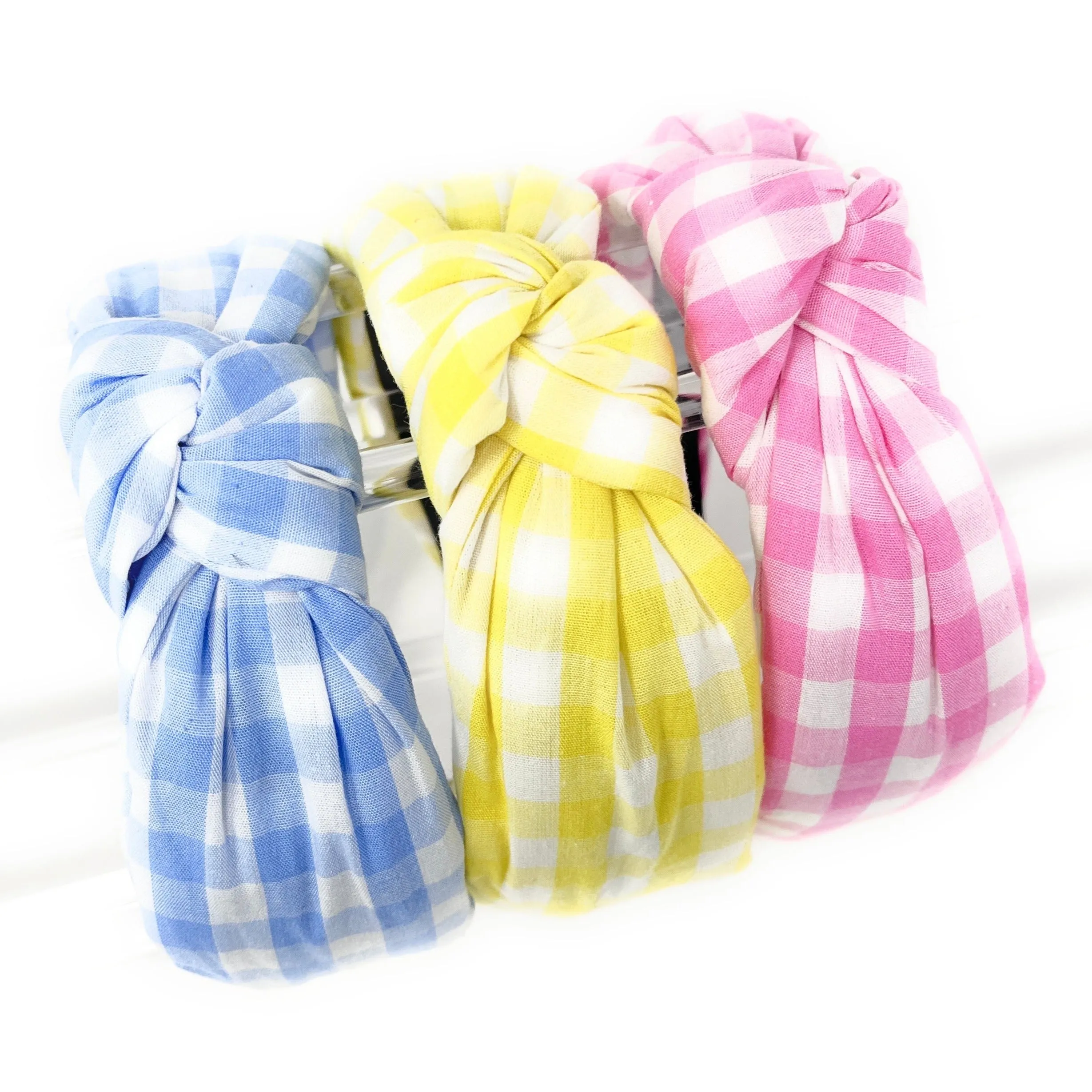 Gingham Knotted Headband (more colors)