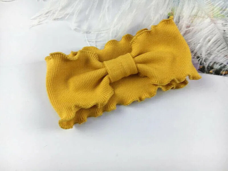 Girl Stylish Bowknot Headband Twist Hairband Bow