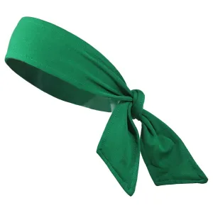 Green Tie Headband