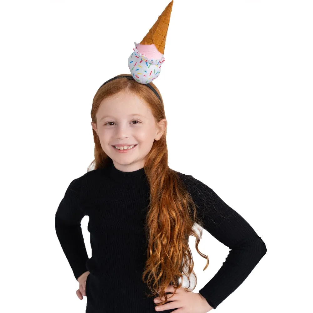 Ice Cream Cone Headband - Kids