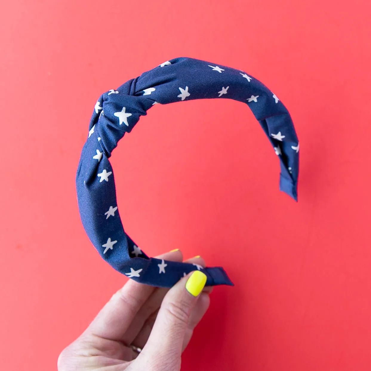 July - Stars | Knotted Headband