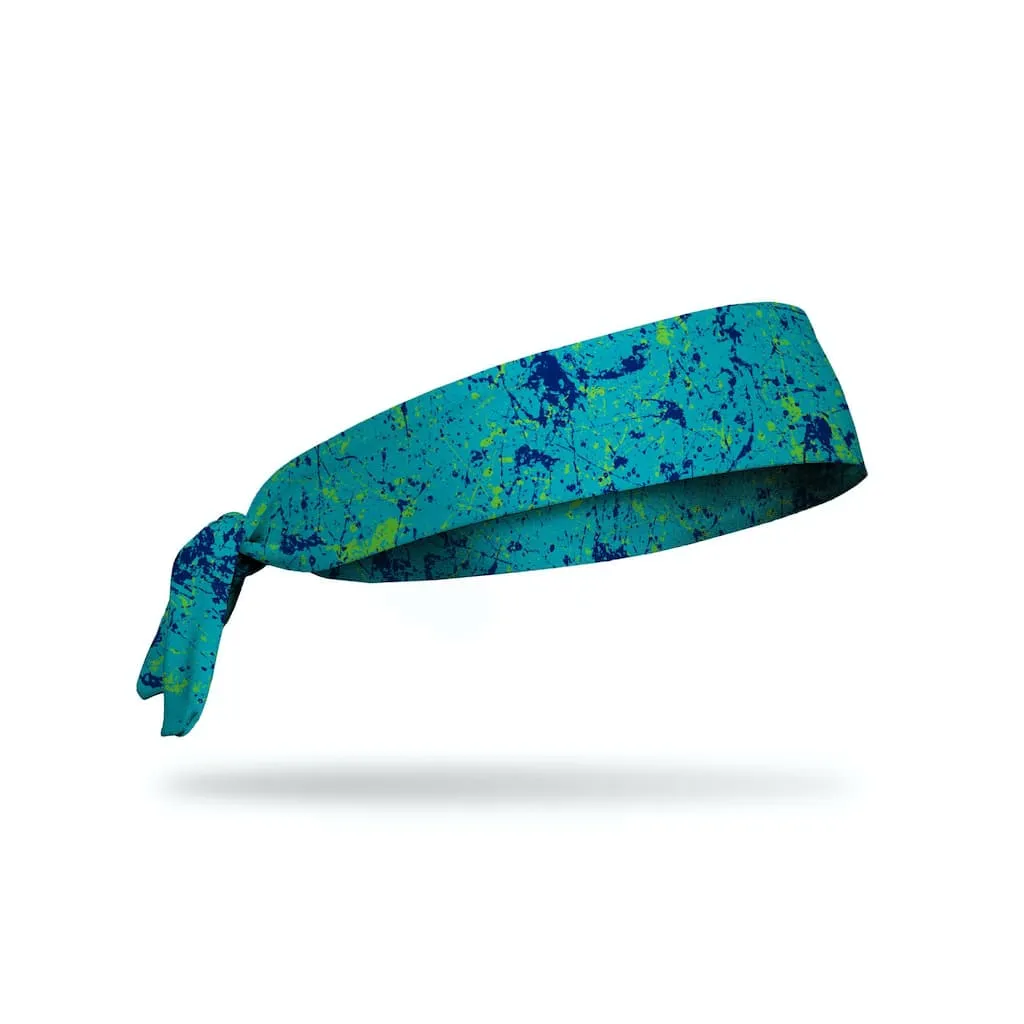 JUNK Electric Cyan Headband (Flex Tie)