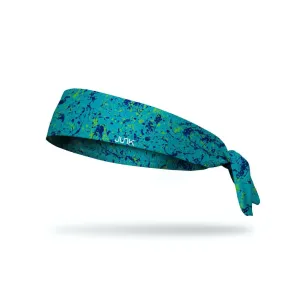 JUNK Electric Cyan Headband (Flex Tie)