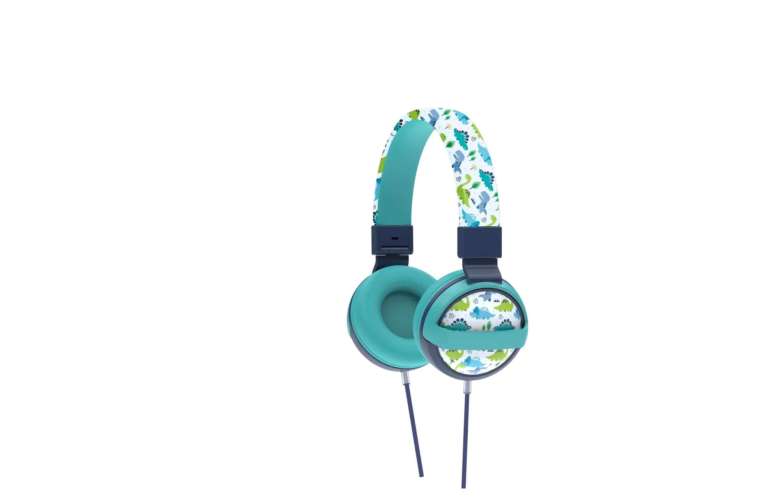 Kids SafeSounds Volume Limited Printed Over Ear Headphones for Children