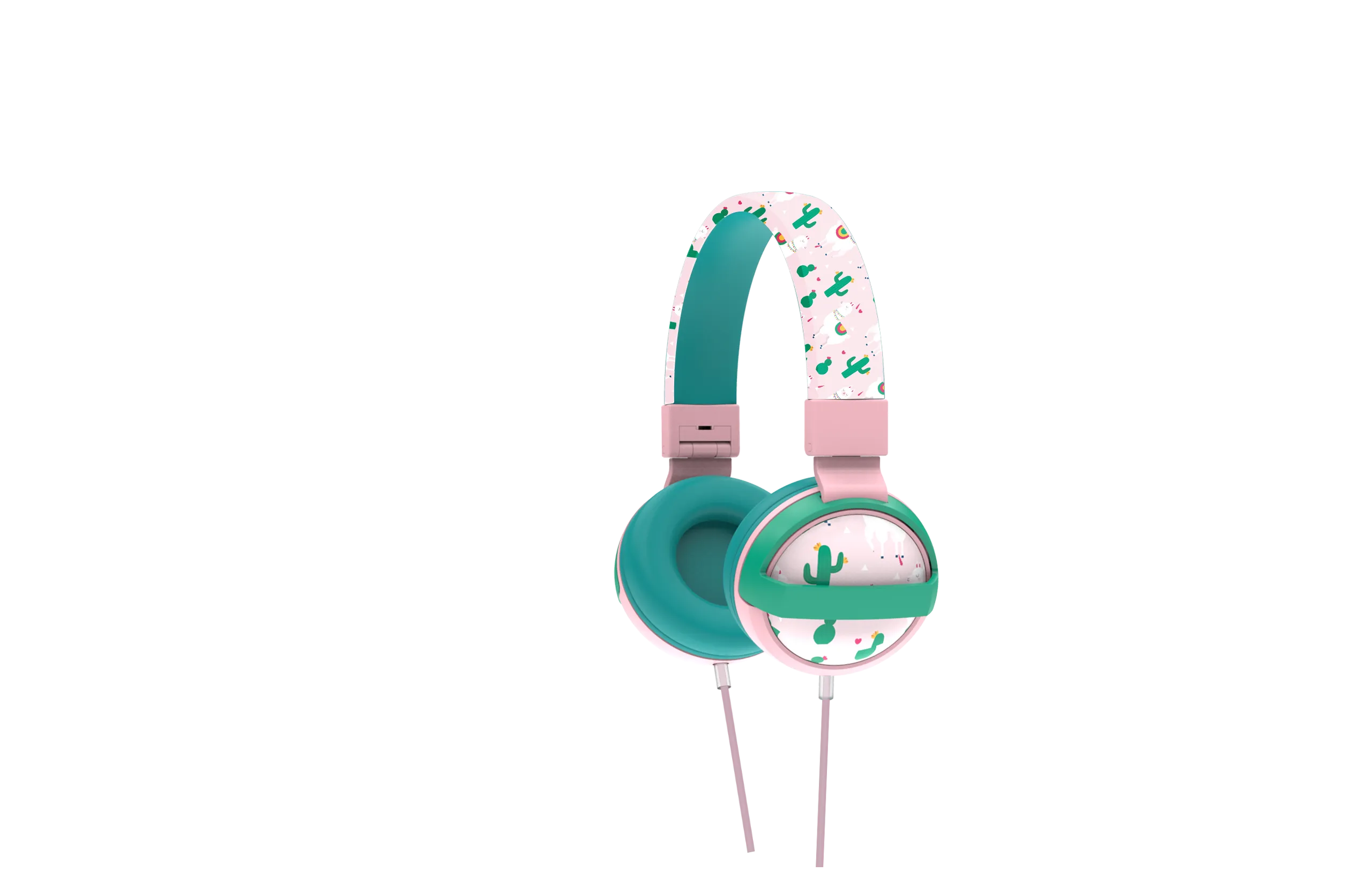 Kids SafeSounds Volume Limited Printed Over Ear Headphones for Children