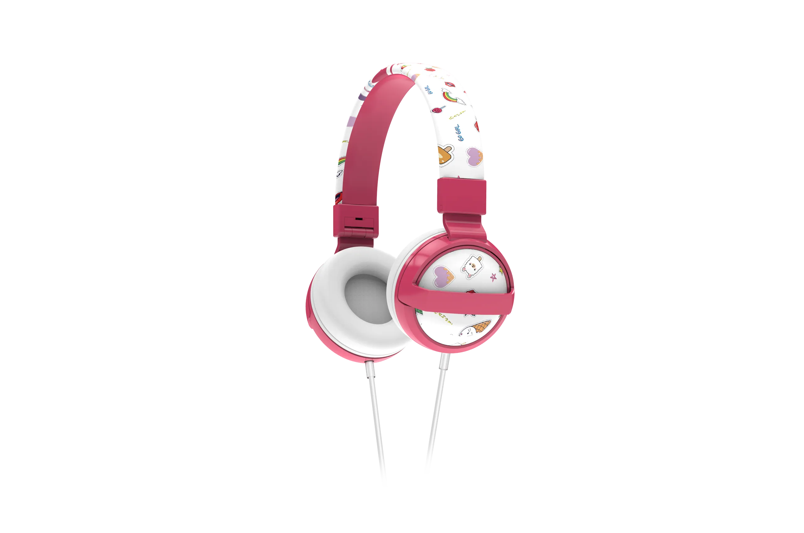 Kids SafeSounds Volume Limited Printed Over Ear Headphones for Children