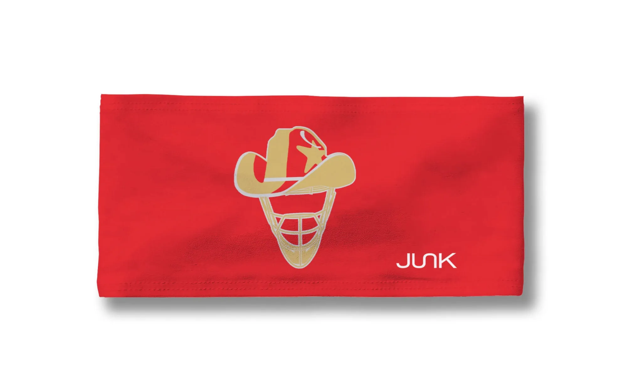 Lone Star Catching: Gold Logo Red Headband