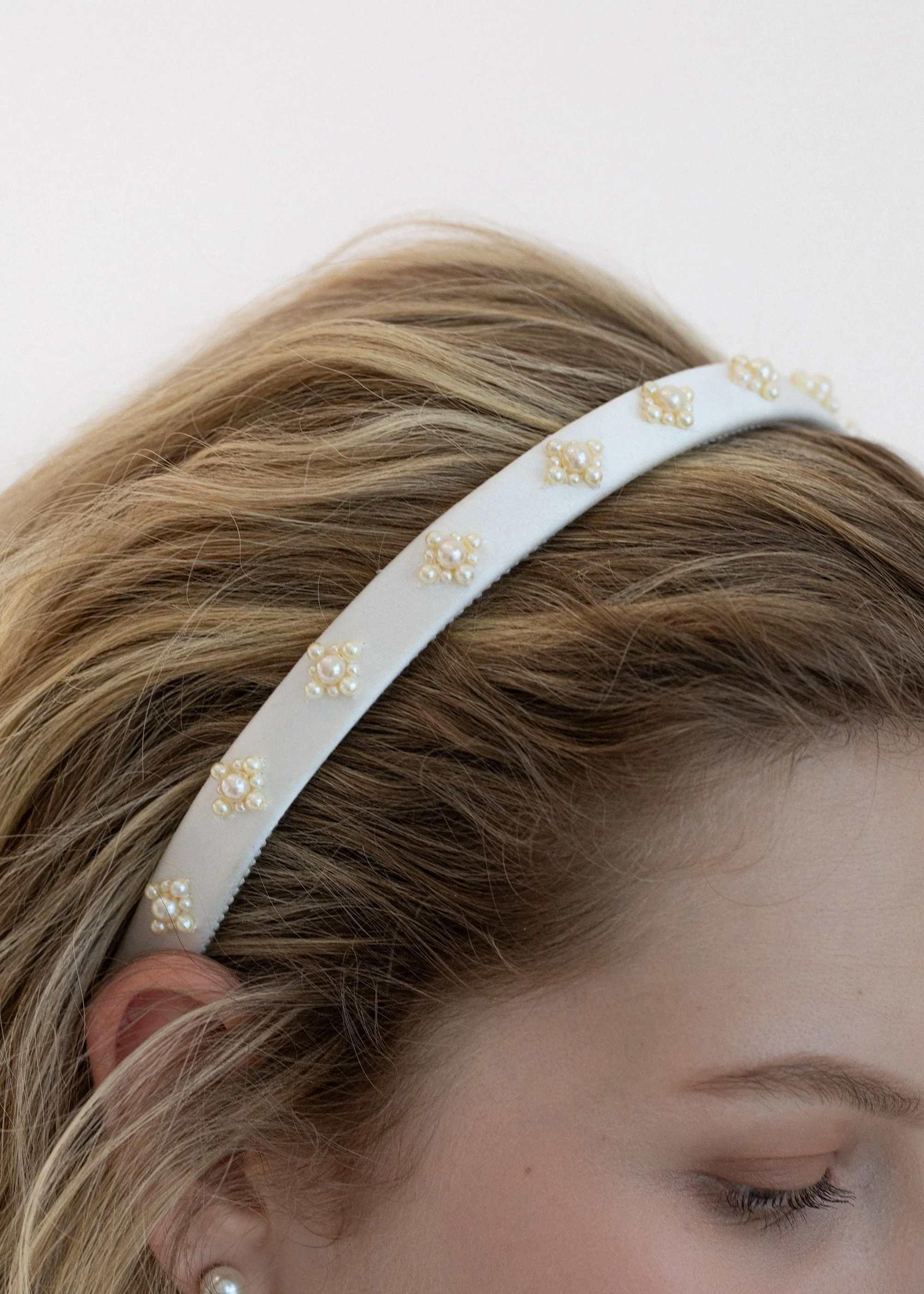 Mare Headband -- Cream