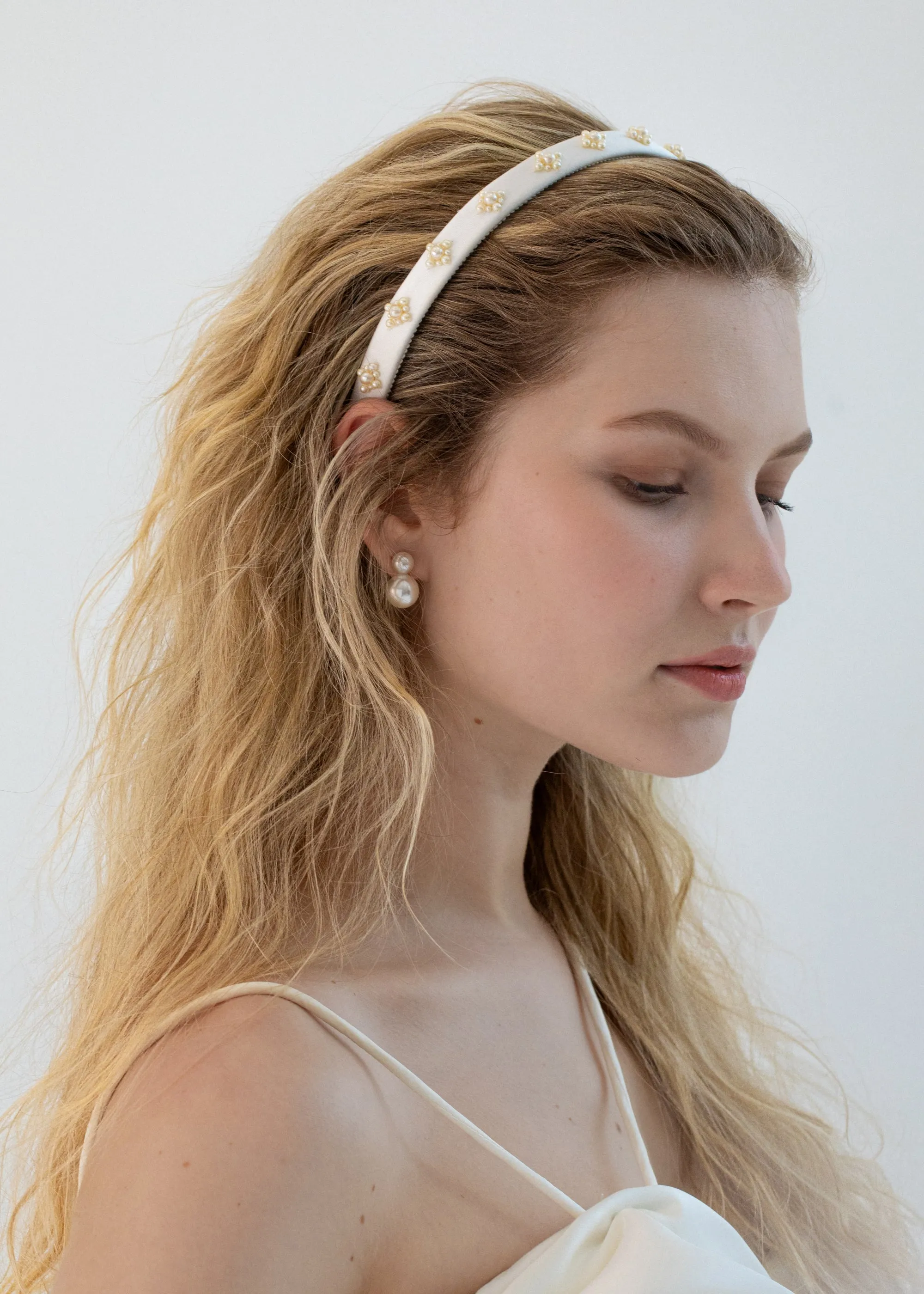 Mare Headband -- Cream