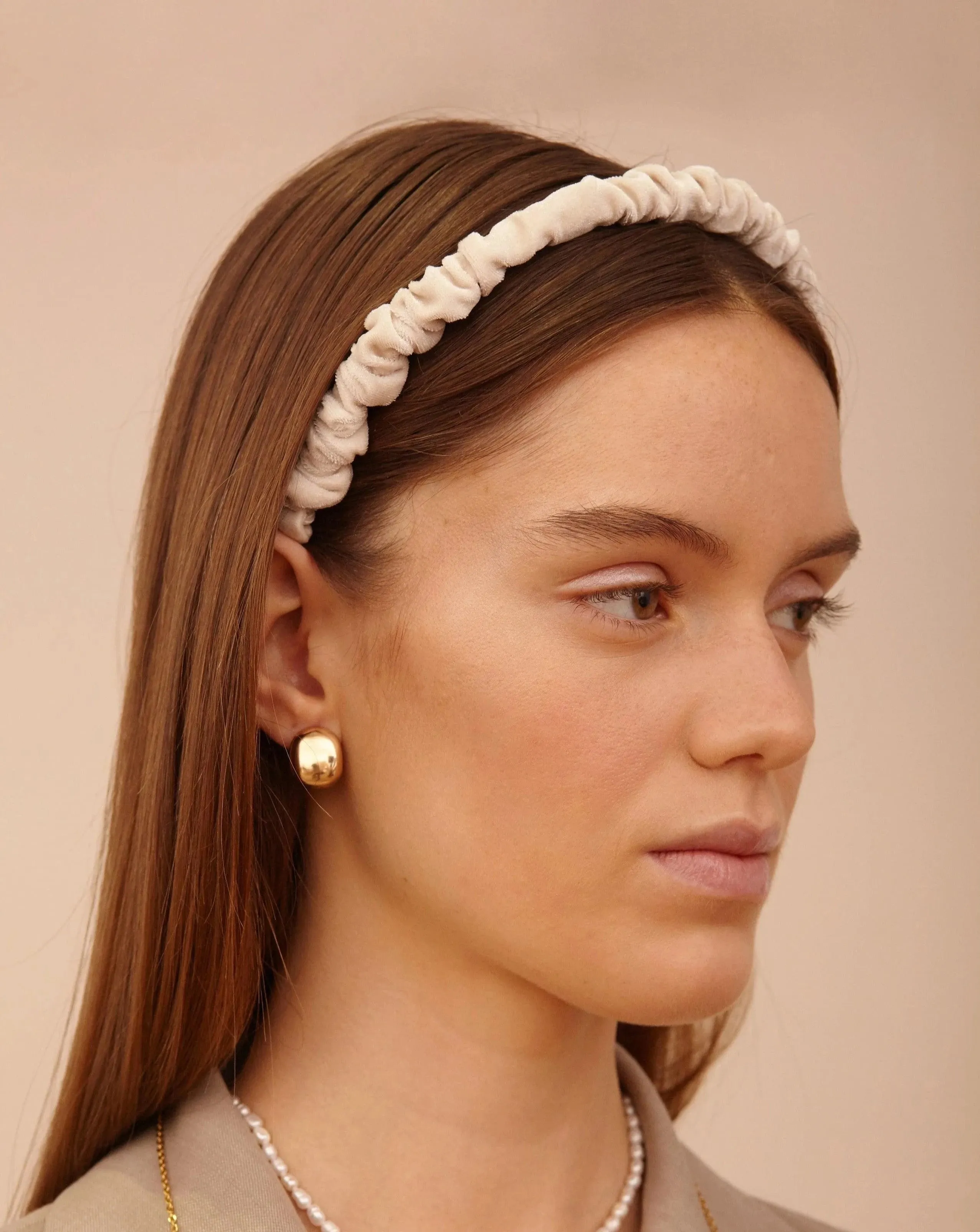 Marta Headband Cream