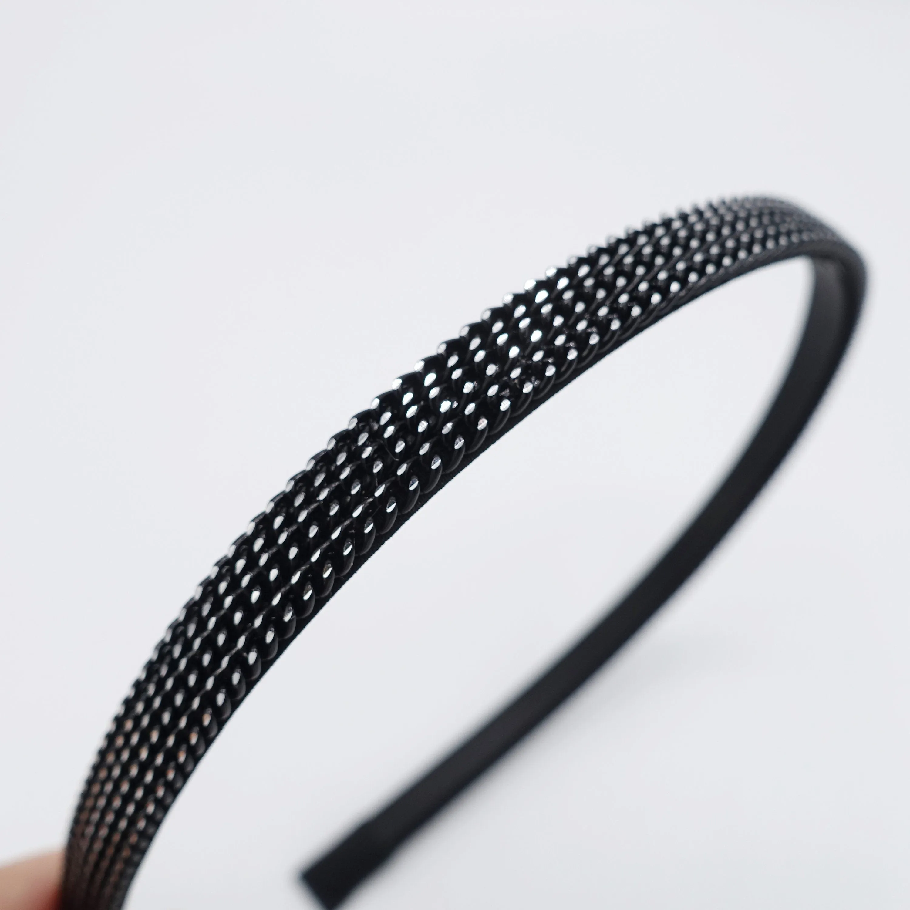 metal chain headband, comfortable headband for women