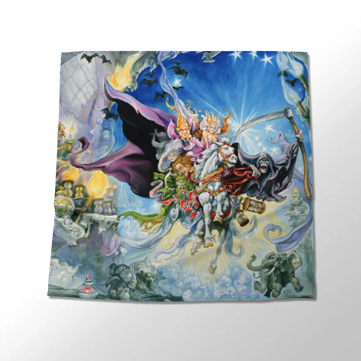 Mort Silk Scarf