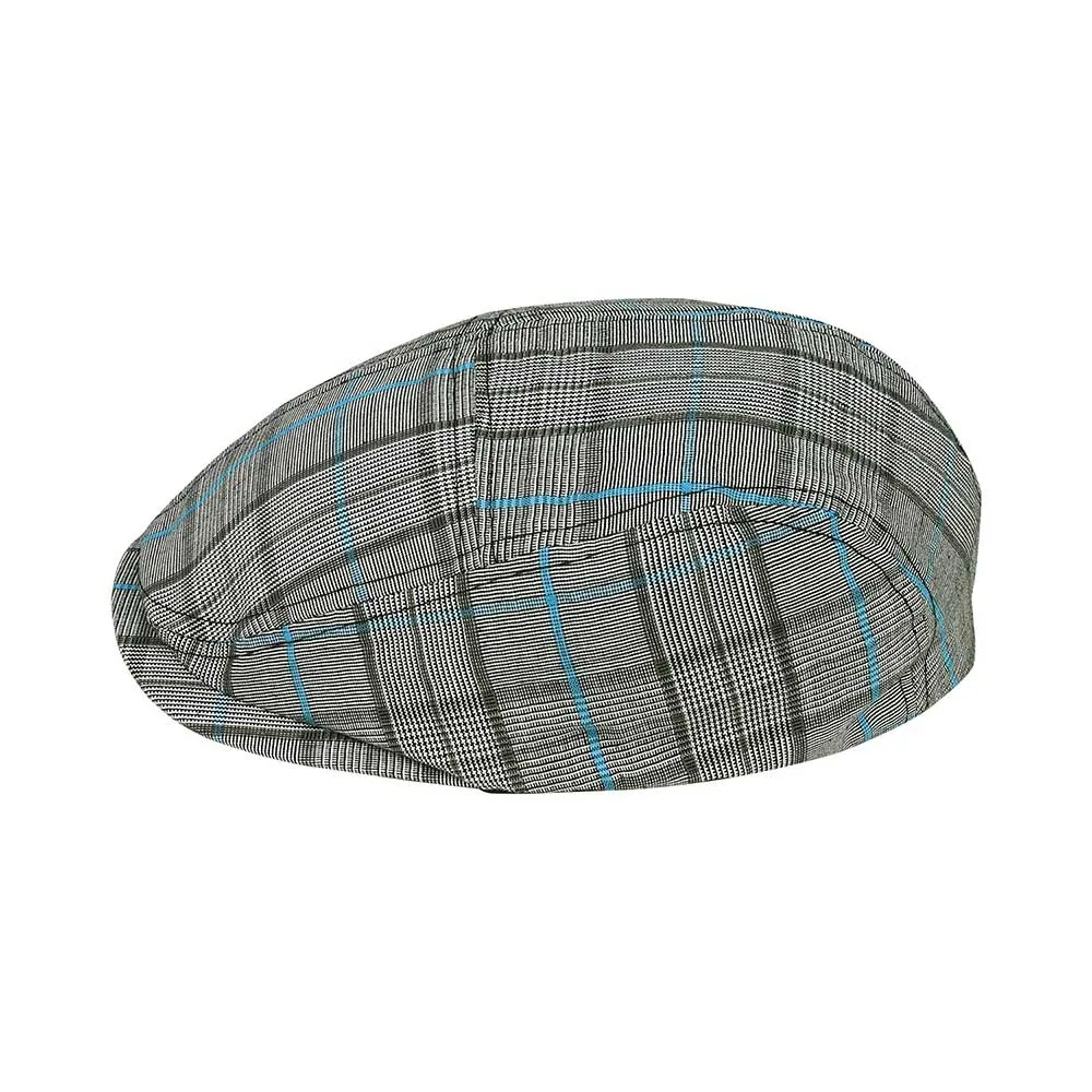 Polyester Plaid Ivy Cap