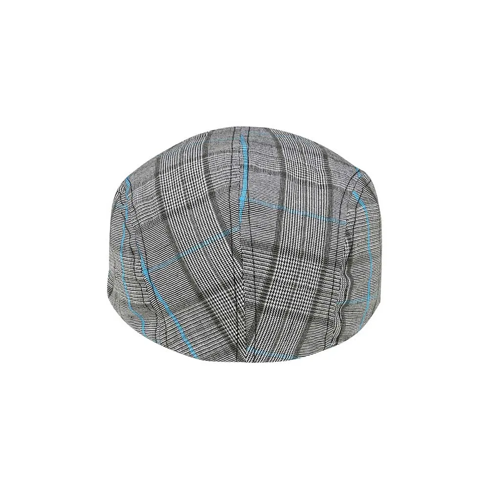 Polyester Plaid Ivy Cap