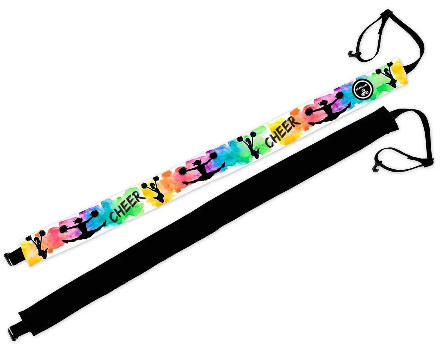 RAVEbandz Adjustable Headbands - (Cheer Watercolor))