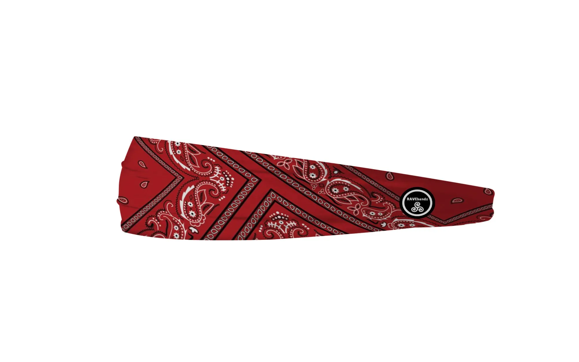 RAVEbandz MVP Headband - Red Bandana