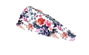 RAVEbandz The Pro - Wide Stretch Headband (Botanicals)