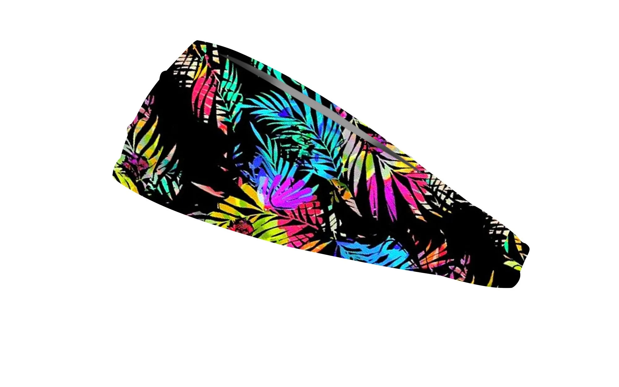 RAVEbandz The Pro - Wide Stretch Headband (Jungle Fever)