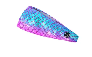 RAVEbandz The Pro - Wide Stretch Headband (Mermaid)