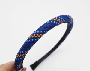 Rocky rope fashion headband colorful thin hairband for women