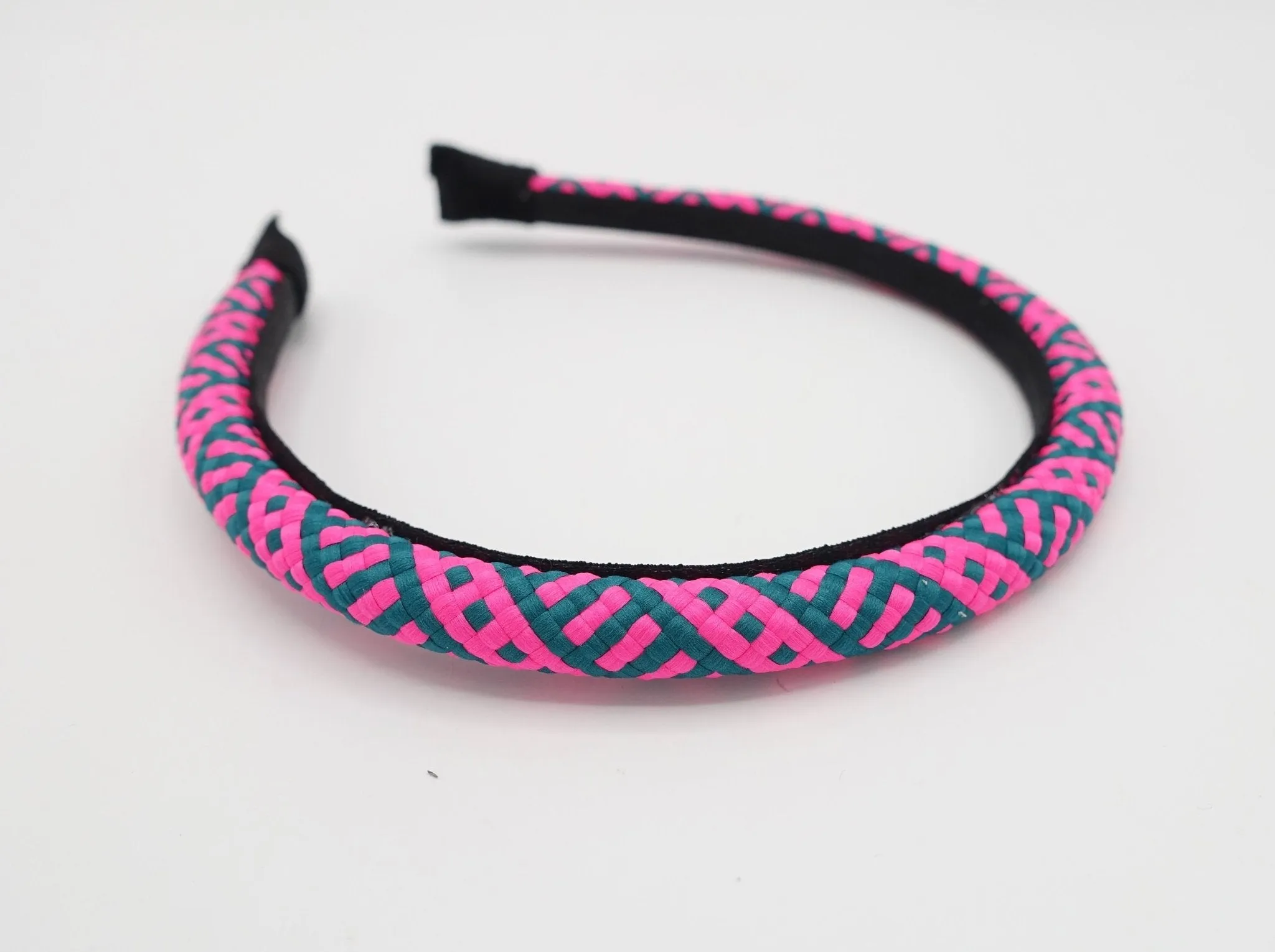 Rocky rope fashion headband colorful thin hairband for women