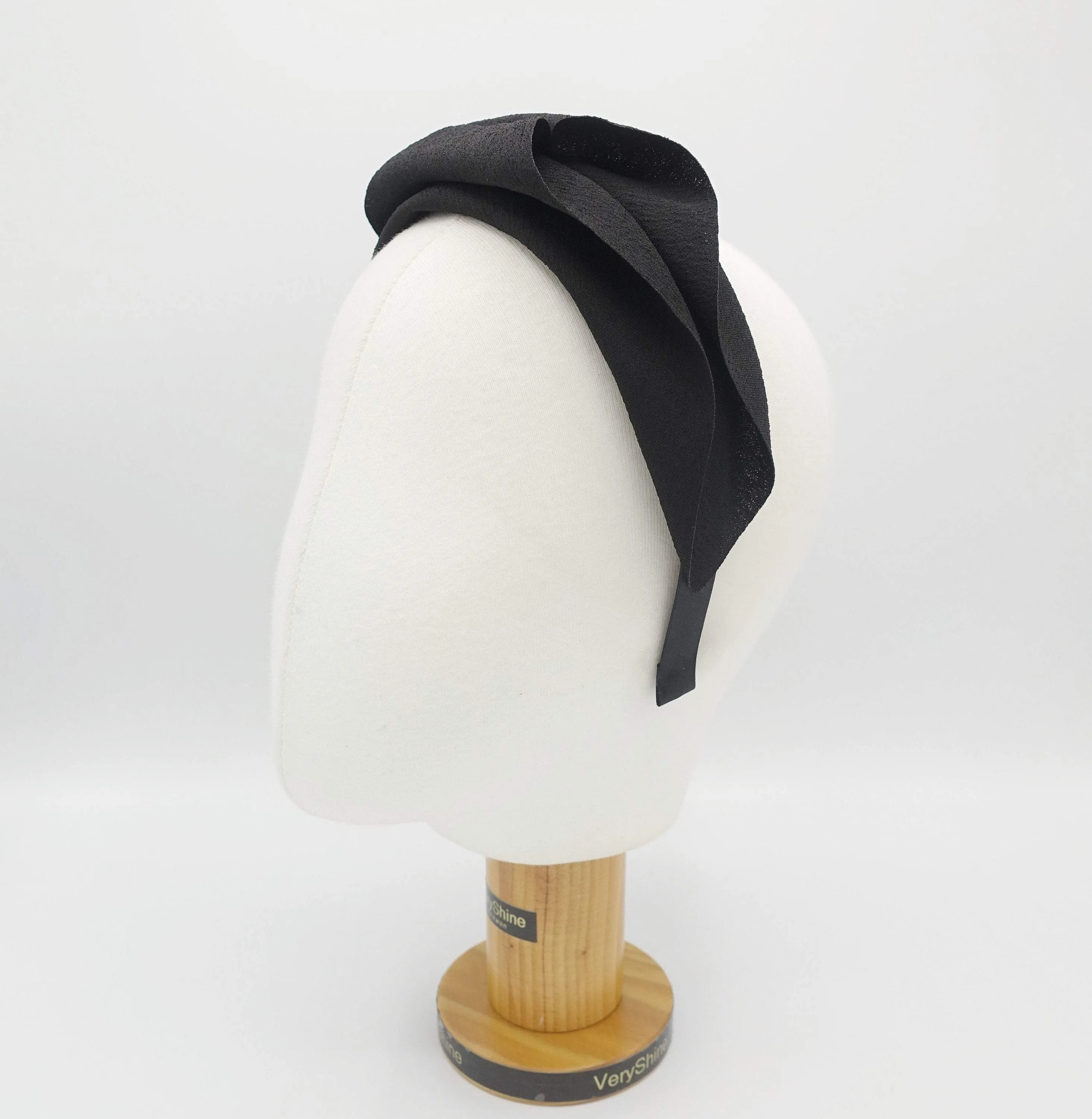 rolled top headband for women