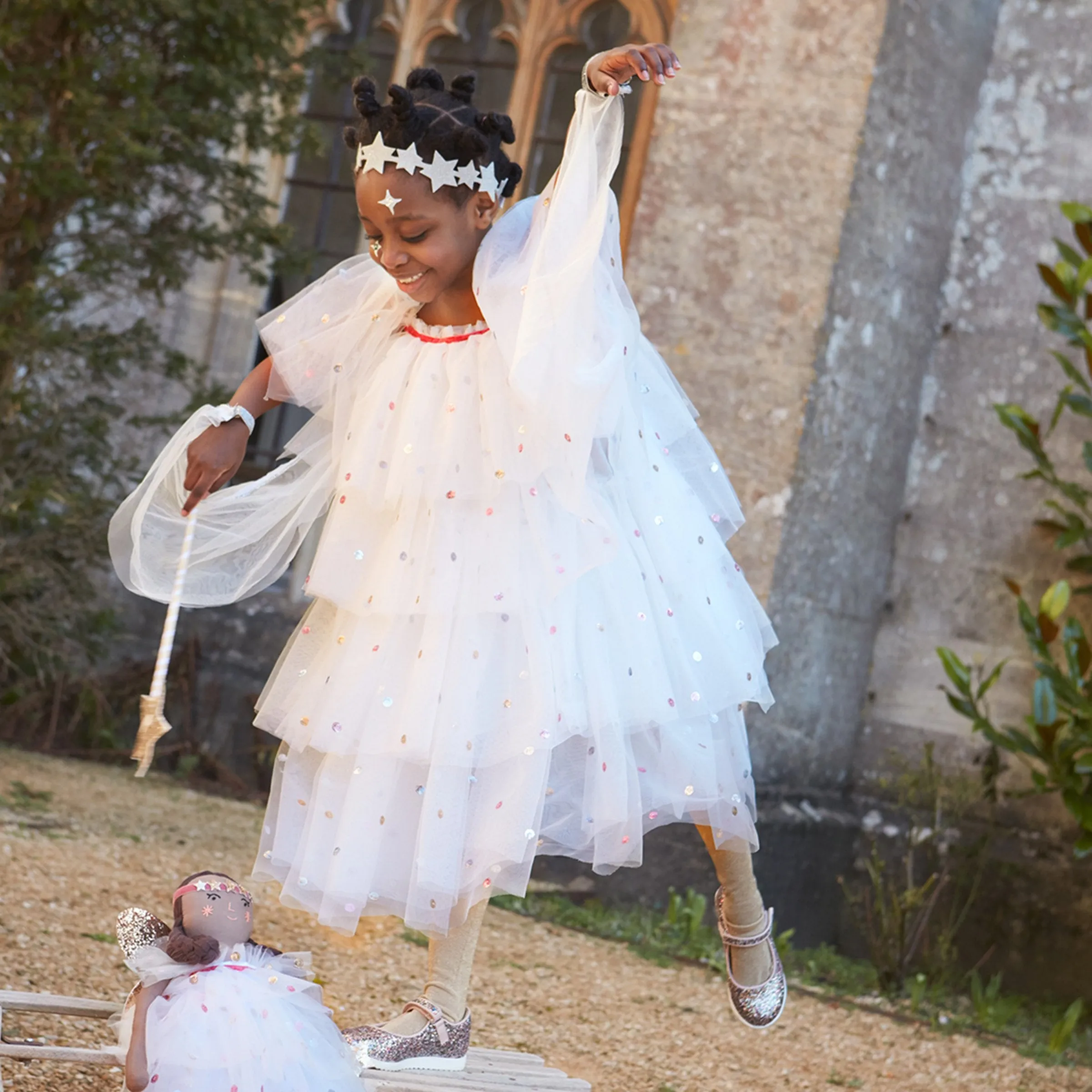 Sequin Tulle Angel Costume