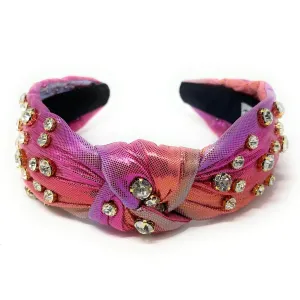 Shimmer Jeweled Knot Headband (more colors)